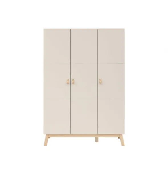 Bopita Lines 3‑Deurskast – Dune / Naturel