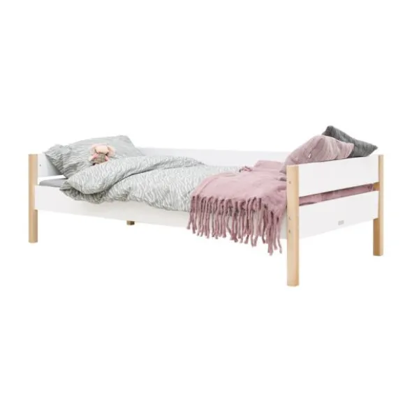 Bopita Lucas Bedbank - 90x200 cm - Wit/Naturel