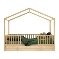 Bopita Lucas Bedlade - Naturel - 90 x 200 cm