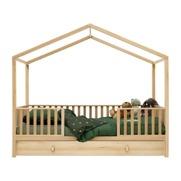 Bopita Lucas Bedlade - Naturel - 90 x 200 cm