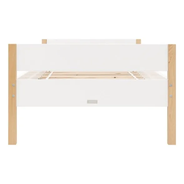Bopita Lucas Bed - 90 x 200 cm - Wit / Naturel