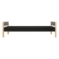 Bopita Lucas Bed - 90 x 200 cm - Zwart / Naturel