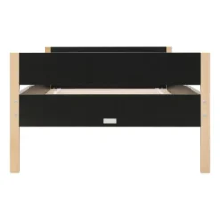 Bopita Lucas Bed - 90 x 200 cm - Zwart / Naturel