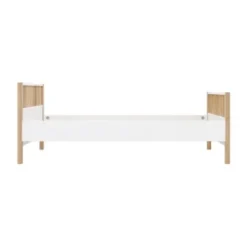 Bopita Mika Bed Wit / Eiken 90 x 200 cm