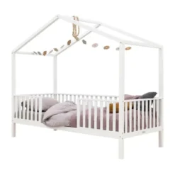 Bopita Robin Huisbed 90x200 cm Met Poten - Wit