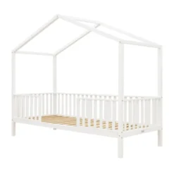 Bopita Robin Huisbed 90x200 cm Met Poten - Wit