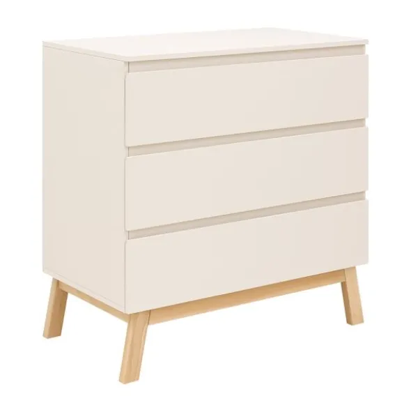 Bopita Saba Babykamer - Dune / Naturel - Ledikant 60x120 cm + Commode