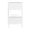 Bopita Stapelbed 90×200 met Rechte Trap Nordic - Wit