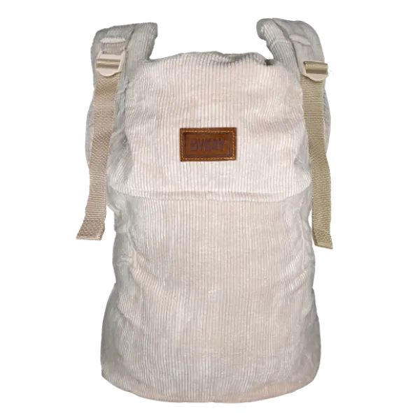ByKay Click Carrier Deluxe Pro Draagzak - Ribbed Velvet - Almond Sand