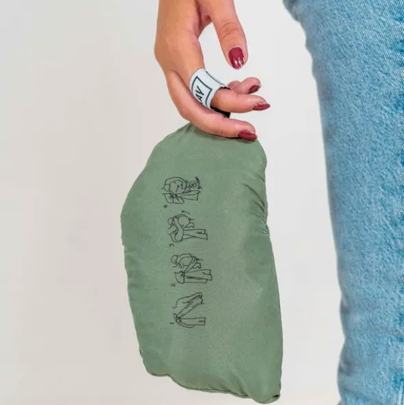 ByKay Traveler Ringsling Draagdoek Travel Green