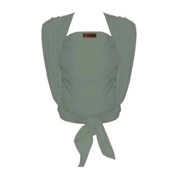 ByKay Woven Deluxe Cotton Draagdoek Mint Grey Size 6