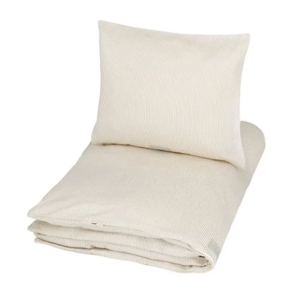Cam Cam Classic Stripes Dekbedovertrek - 100 x 140 cm - Camel