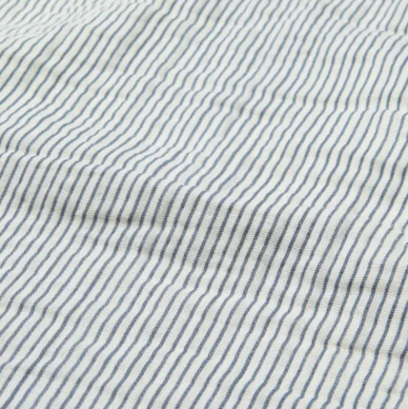 Cam Cam Copenhagen Classic Stripes Wiegdeken - 100 x 100 cm -Blue