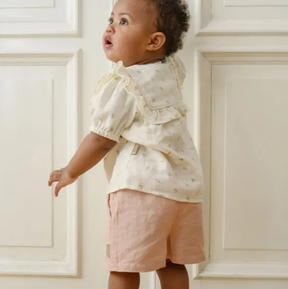 Cam Cam Copenhagen Cleo Blouse - Maat 68 - Gold Flower