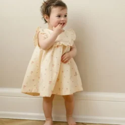 Cam Cam Copenhagen Jurk - Betty Dress - Maat 68 cm - Bows