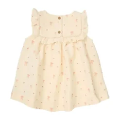 Cam Cam Copenhagen Jurk - Betty Dress - Maat 68 cm - Bows