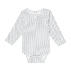 Cam Cam Copenhagen Long Sleeved Body William - 62 cm - Classic Stripes Blue