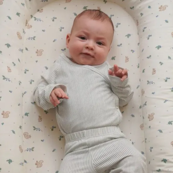 Cam Cam Copenhagen Romper - Milla - Maat 50 - Classic Stripes Blue