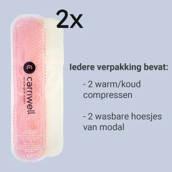 Carriwell Warm/Koud Perineumcompres - 2 Stuks