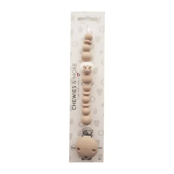 Chewies & More Animal Speenkoord Schaap - Greige