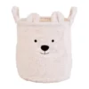 Childhome Teddy Opbergmand – 30 x 30 cm – Ecru