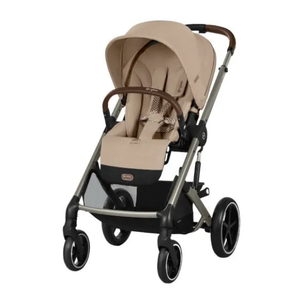 Cybex Balios S Lux Kinderwagen 3-in-1 Almond Beige | Cybex Cloud G I-Size Plus Autostoeltje