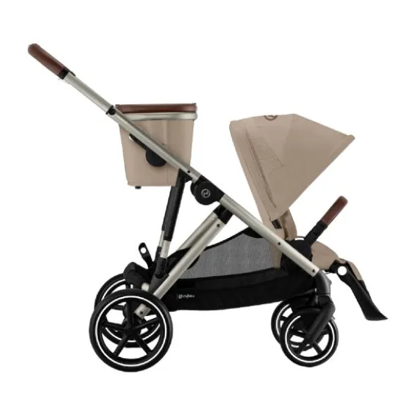 Cybex Gazelle S 3-in-1 Kinderwagen Set XL Incl. Amya - Taupe/Almond Beige