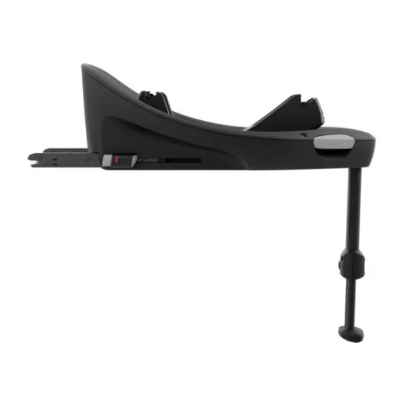 Cybex Gazelle S Kinderwagen - Silver - Stone Grey | Cybex Cloud G I-Size Plus Autostoeltje - Stone Grey | Cybex Base G | Autostoel adapters