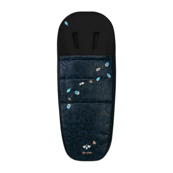 Cybex Jewels Of Nature Platinum Voetenzak Dark Blue