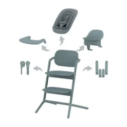 Cybex Lemo 4-in-1 Kinderstoel Stunning Black