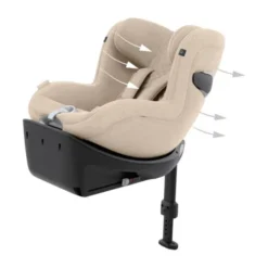 Cybex Sirona Ti I-Size Plus Autostoel - Cozy Beige/Beige