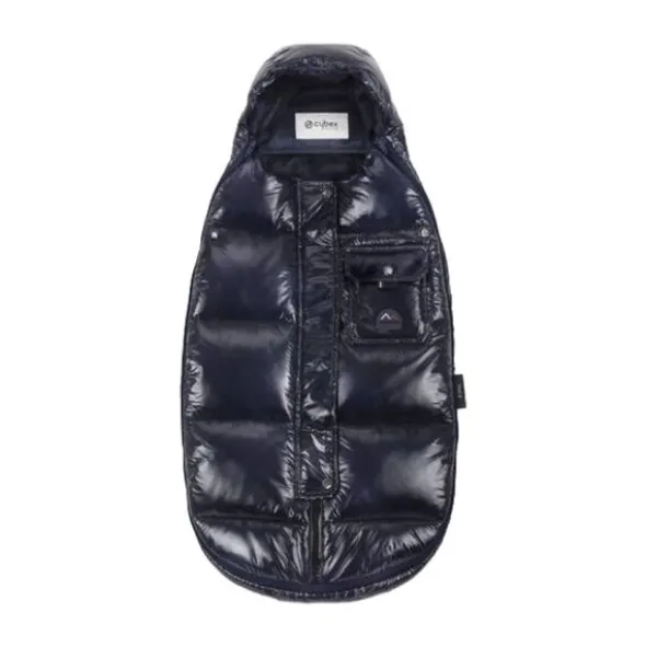 Cybex Voetenzak - Platinum Winter Mini - Nautical Blue / Navy Blue