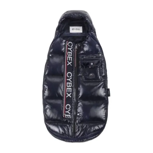 Cybex Voetenzak - Platinum Winter Mini - Nautical Blue / Navy Blue