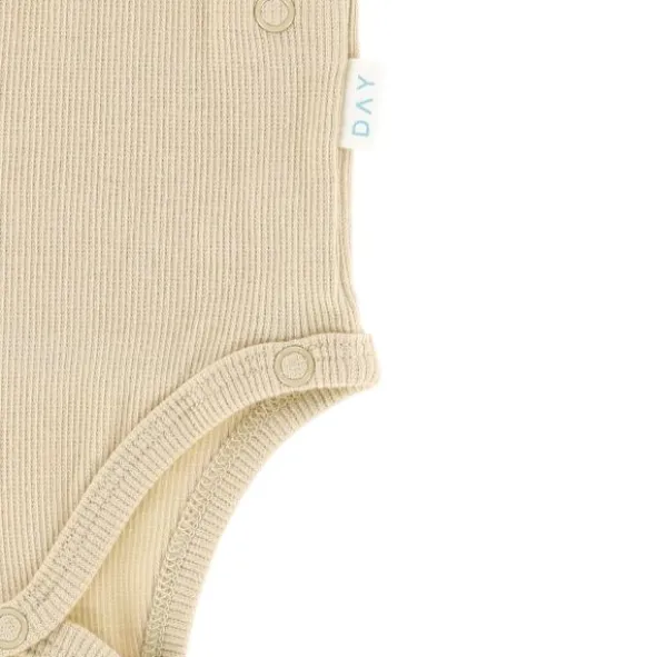 DAY Overslagromper Lange Mouw Rib - Mt. 50/56 - Cappuccino