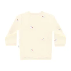 DAY Overslag T-Shirt - Cream - Mt. 50/56