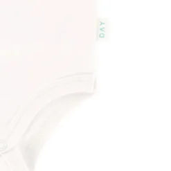 DAY Romper Korte Mouw - Off White - Mt. 50/56