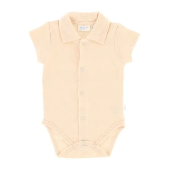 DAY Romper Met Kraagje - Apricot - Maat 50/56
