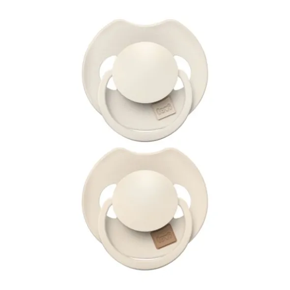 Difrax Dynamic Lovi Prime Fopspeen - 18mnd+ - 2st.- Coconut / Ivory