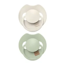 Difrax Dynamic Lovi Prime Fopspeen - 0-6mnd - 2st. - Coconut/Pistachio