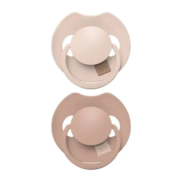Difrax Dynami Lovi Prime Fopspeen - 6-18mnd - 2st - Nude/Blush