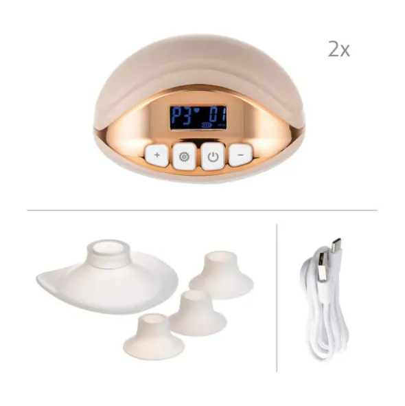 Difrax Hands-Free Duo Borstkolf