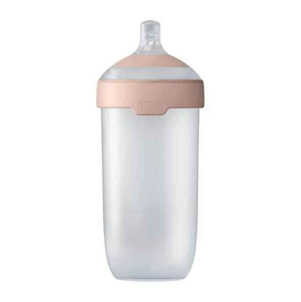 Difrax Mammafeel Fles – 330 ml – Soft Pink