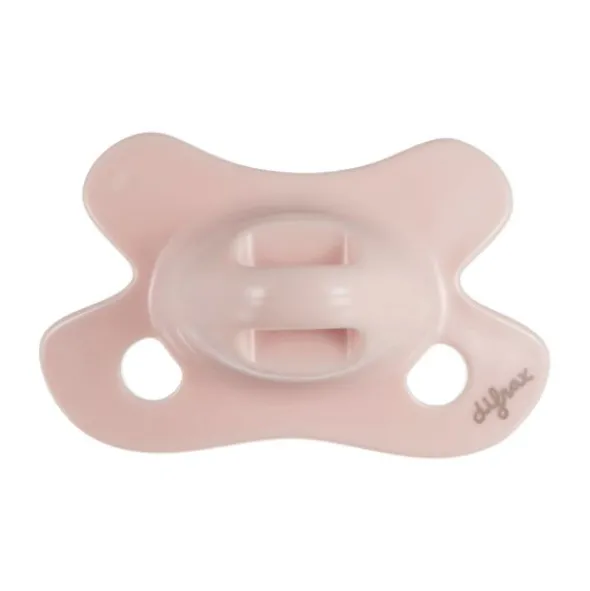 Difrax Naturel Fopspeen Roze Newborn