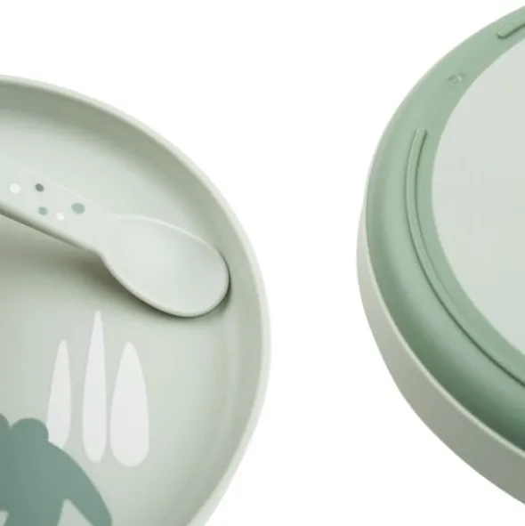 Done By Deer Bord - Happy Clouds - Rond - Silicone - Powder