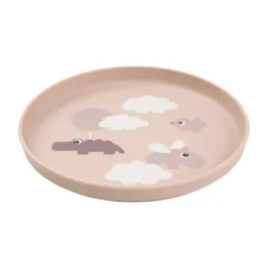 Done By Deer Bord - Happy Clouds - Rond - Silicone - Powder