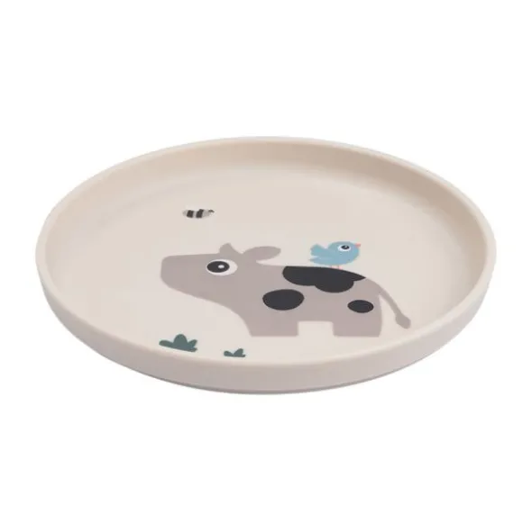 Done By Deer Bord - Tiny Farm - Rond - 18 cm - Sand