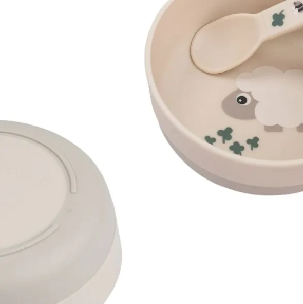 Done By Deer Bord - Tiny Farm - Rond - 14 cm - Sand