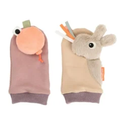Done By Deer Celebration Sokken Met Rammelaar - Sand