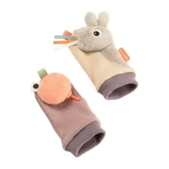 Done By Deer Celebration Sokken Met Rammelaar - Sand
