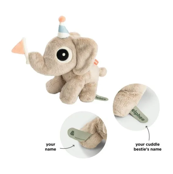 Done By Deer Elphee Cadeaudoos Knuffelvriendje - Sand